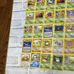 Pokemon 1999 Jungle Lot of 100 Cards Vintage Vtg Card - LP-LP+ Nintendo Pokemon - Image 4
