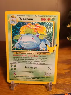 Pokemon TCG Venusaur Holo Rare Card Classic Celebrations Edition 15/102 - Image 1
