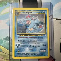 Feraligatr 5/111 Neo Genesis Holo. Pokemon Card TCG, 2000. - Image 1