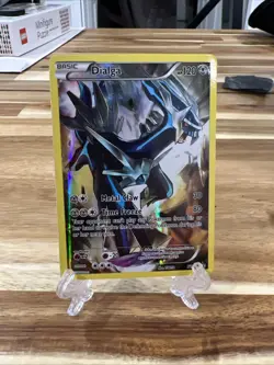 Dialga XY77 Full Art Holo Ultra Rare Black Star Promo Pokemon TCG Card - Image 1