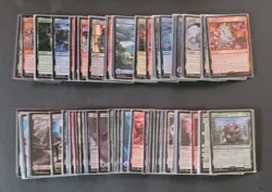 Magic: the Gathering Final Fantasy 120 Card Bulk Lot commons - Image 1