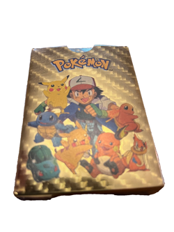 POKEMON NEW GOLD BOX 55 PLAYING CARDS - PIKACHU MINI ALBUM 25 PG ALL NEW 2 GIFTS - Image 5
