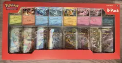 Pokemon TCG Prismatic Evolutions Mini Tins 8-Pack w/ Promo Cards Brand New - Image 1