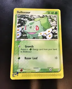 Bulbasaur 39/95 EX Team Magma vs Team Aqua Common Pokemon Card - LP/MP - Image 1
