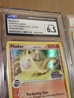 Pokemon TCG Vintage Stamped Card Lot CGC PSA 2005 2006 - Image 5