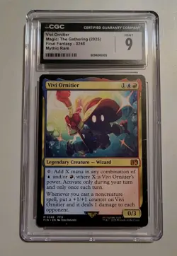 MTG - Final Fantasy: Vivi Ornitier (0248) - Mythic Rare - CGC Mint 9 - Image 1