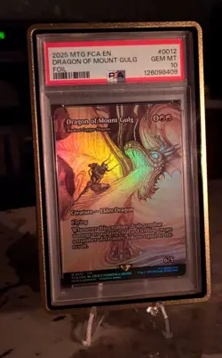 POP 75! 2025 MTG FINAL FANTASY: THROUGH THE AGES | AGON OF MOUNT GULG 0012 FOIL - Image 2