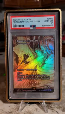 POP 75! 2025 MTG FINAL FANTASY: THROUGH THE AGES | AGON OF MOUNT GULG 0012 FOIL - Image 3