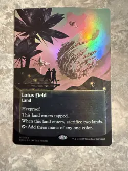 Lotus Field (0068) (Borderless) Edge of Eternities (Foil) NM - Image 1