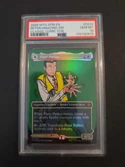 Peter Parker (0232) (Borderless) Marvel's Spider-Man Foil - Image 1