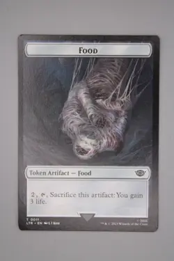 Wraith 0007 Food 0011 Token - Lord of the Rings - MTG - Image 2