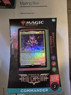 Streets of New Capenna Commander Deck - Riveteers Rampage MTG Brand New Sealed 195166121468 - Image 1