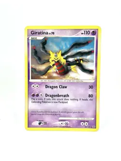 Pokemon TCG Giratina Card 28/127 Platinum Holo Rare - 2009 - Image 1