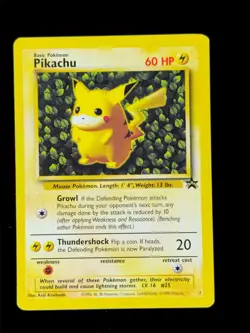 Pikachu 1 WOtC Promo Pokemon 1999 LP 🔥🔥🔥 - Image 1
