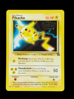 Pikachu 4 WOtC Movie Promo Pokemon 1999 NM- 🔥🔥🔥 - Image 1