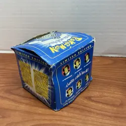 Pokemon POLIWHRIL Gold Plated Trading Card Burger King 1999 SEALED BOX DAMAGE - Image 4