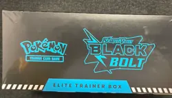 Sealed Pokemon TCG S & V Black Bolt ETB From Poke Center New W/ Thundurus Promo - Image 4