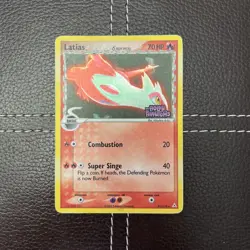 Pokemon TCG - Latias - 21/110 - EX Holon Phantoms - MP Reverse Holo (2006) - Image 1