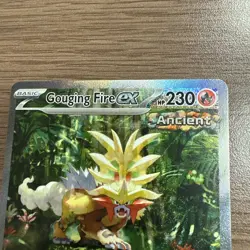 Pokemon Gouging Fire EX Special Illustration Rare Temporal Forces 204/162 - Image 5