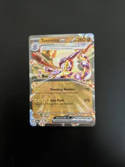 100/182 Toxtricity ex - Paradox Rift - Pokemon TCG Scarlet & Violet Double Rare - Image 1