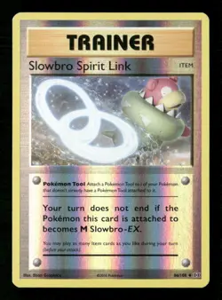 Slowbro Spirit Link XY - Evolutions #86/108 Pokemon Reverse Holo - Image 1