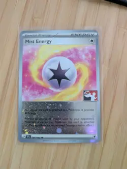Pokemon Prize Pack Series 5 Mist Energy 161/162 Cosmos Rev Holo - PLAY STAMPED - Image 1