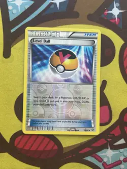 Pokemon Level Ball 76/98 - XY Ancient Origins - Expanded GLC - Reverse Holo - Image 2