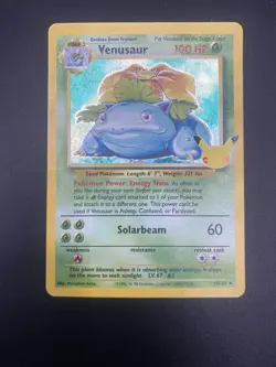 Venusaur 15/102 Celebrations: Classic Collection Holo NM Pokemon - Image 1