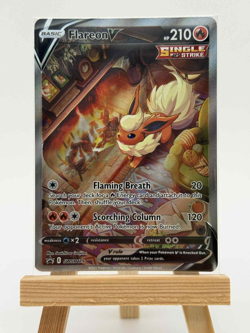 Pokemon - Flareon V Full Art Black Star Promo SWSH179 NM-Mint - Image 3
