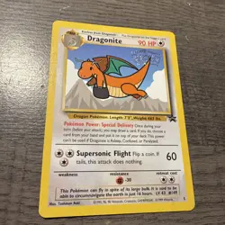 DRAGONITE BLACK STAR PROMO #5 WB 1ST MOVIE PROMO POKEMON TCG - Image 1