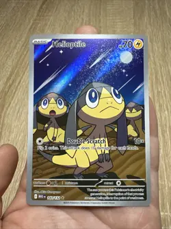 Pokemon TCG Mega Evolution HELIOPTILE IR Illustration Rare 143/132 NM/M - Image 1