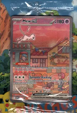 Pokemon TCG Mew ex - SVP053 151 UPC Promo Special Illustration NM/M Sealed - Image 1