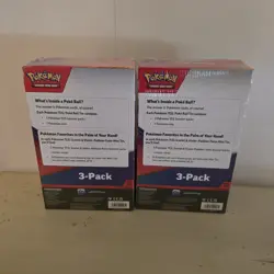 Lot Of 2 Pokemon TCG - Poke Ball + (2) Paldean Fates Mini Tins Pack Sam's Club. - Image 2