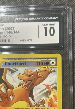 Pokemon 2003 Crystal Charizard Skyridge Reverse Holo CGC 10 Low Pop 🔥🔥🔥 - Image 4