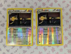 RUSSIAN LANGUAGE Persian Reverse Holo Ancient Origins Pokemon XY #61 Unc - Image 2