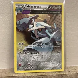 Metagross 50/98 XY Ancient Origins Full Art Non Holo Rare Pokemon TCG - Image 1