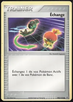 Carte Pokemon Echange 102/113 Off-center Especes Delta Francais - Image 1
