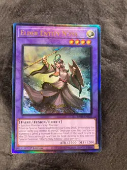 2020 Yu-Gi-Oh 1st Edition, Elder Entity N'TSS (RA01-EN026) Secret Rare (NM) - Image 2