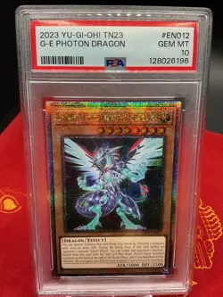 Galaxy-Eyes Photon Dragon TN23-EN012 Yugioh (Quarter Century Secret Rare) PSA 10 - Image 1