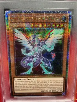 Galaxy-Eyes Photon Dragon TN23-EN012 Yugioh (Quarter Century Secret Rare) PSA 10 - Image 2