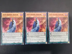 Yugioh- 3X D/D Savant Kepler - Common - 1st Edition - DOCS-EN092 - Near Mint - Image 1