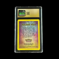 Pokemon Slab Ancient Mew Insert Card CGC Pristine 10 2000 - Image 2