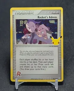 Rockets Admin. Classic Collection Uncommon Holo Celebrations Pokemon Card 86/109 - Image 1
