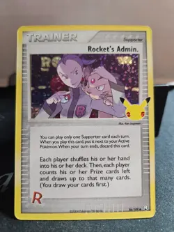 Rocket's Admin. 86/109 Celebrations Ultra Rare Holo Pokemon Card - Image 1