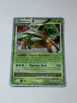 Pokemon Card TCG Torterra LV.X Diamond & Pearl 122/130 Holo Rare Holo LV.X LP/MP - Image 1
