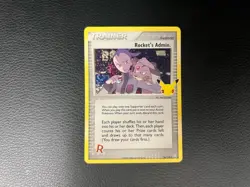 Rocket's Admin Celebrations Classic Collection 27/102 Pokemon Card Nm - Image 1