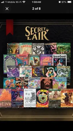 MTG Secret Lair Countdown Kit: Encyclopedia of Magic Sealed Book 26 Rare Cards - Image 2
