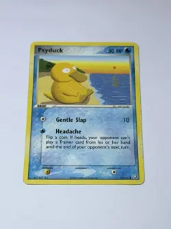 Pokemon Card TCG Psyduck 70/109 EX Ruby Vintage Rare Card LP/MP - Image 1