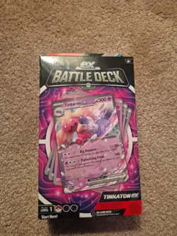 Nintendo Pokemon TCG Tinkaton EX Battle Decks - 60 Cards - New Sealed 820650852404 - Image 1
