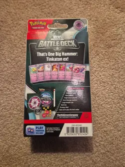 Nintendo Pokemon TCG Tinkaton EX Battle Decks - 60 Cards - New Sealed 820650852404 - Image 3